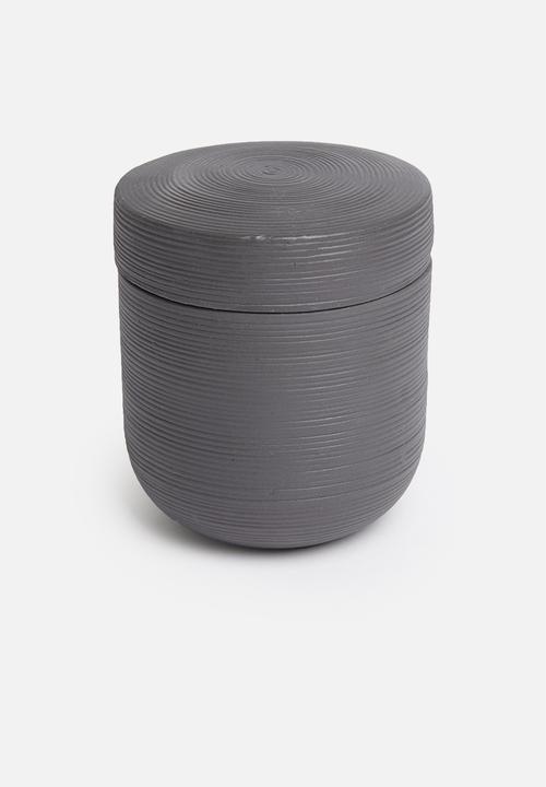 Paju Design Belgium - Lines candle - grey
