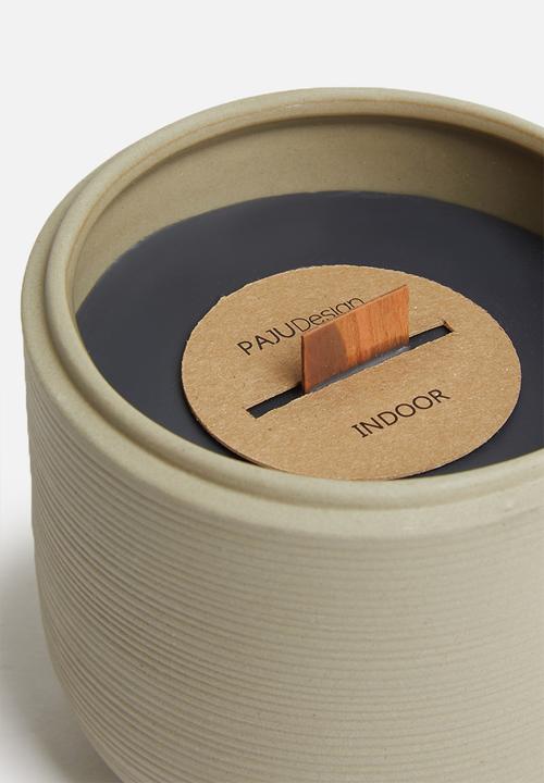 Paju Design Belgium - Lines candle - natural