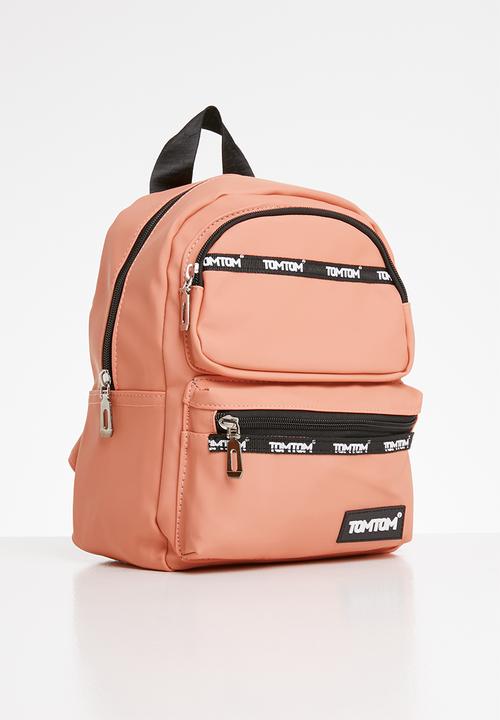 Tom Tom - Tomtom striped backpack - peach