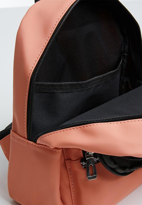 Tom Tom - Tomtom striped backpack - peach