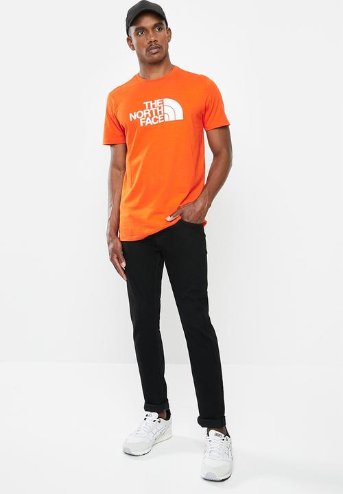 The North Face - Short sleeve easy tee - orange 