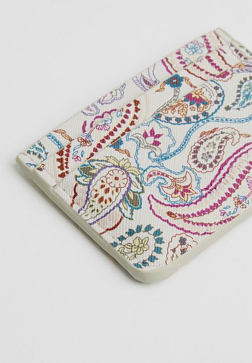 MANGO - Cardholder mch paisley - multi