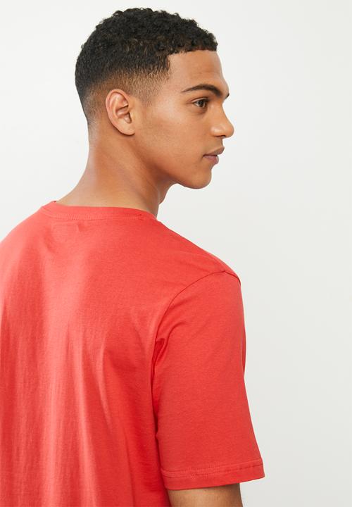 KAPPA - Logo cromen tee - red