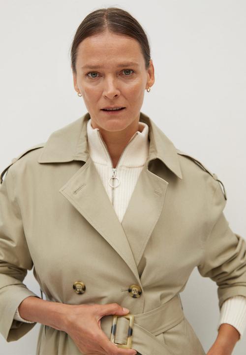 MANGO - Trench coat - neutral