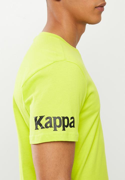 KAPPA - Authentic riter tee - lime 