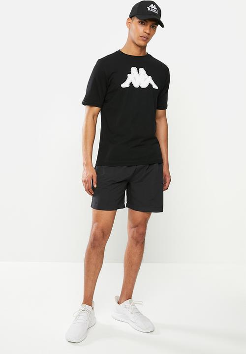 KAPPA - Logo zobi tee - black