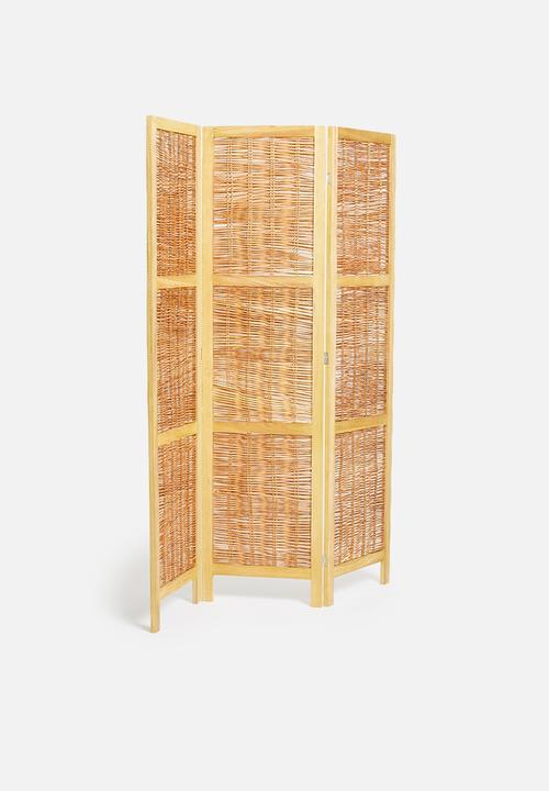 H&S - Willow screen divider - natural