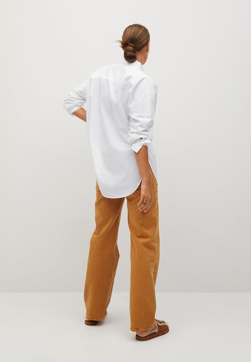 MANGO - Shirt willy - white