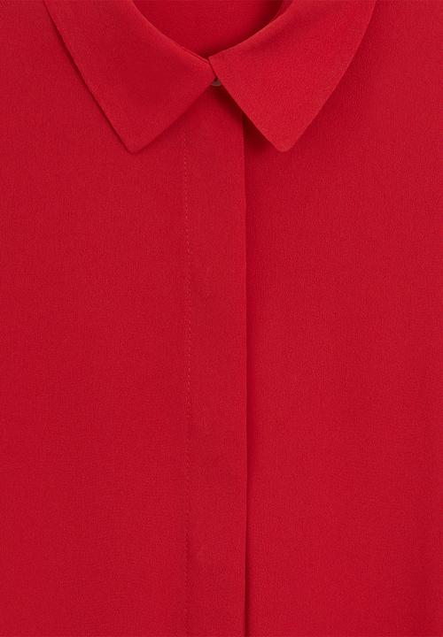 MANGO - Shirt basic - red