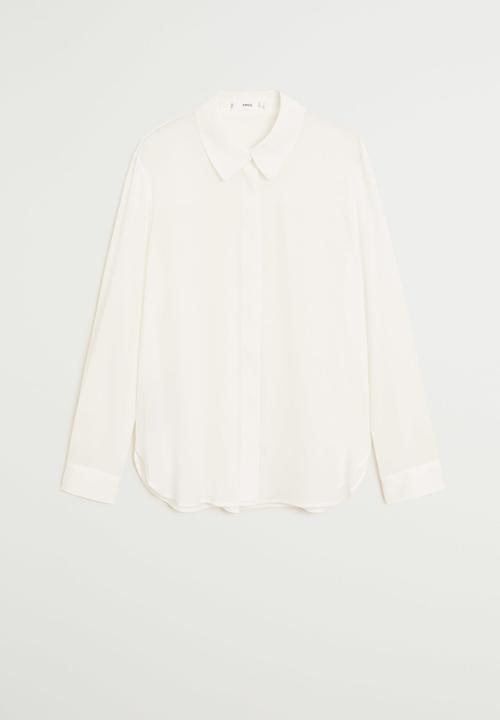 MANGO - Shirt basic - natural