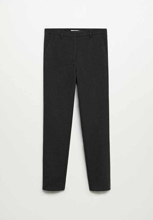 MANGO - Trousers warm - khaki