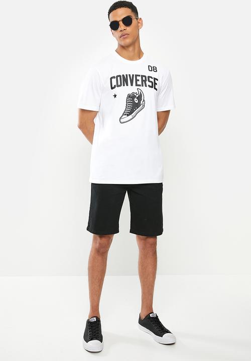 Converse - Chuck all star 08 tee - white
