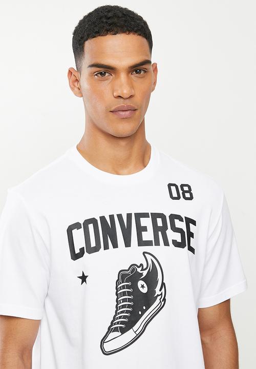 Converse - Chuck all star 08 tee - white