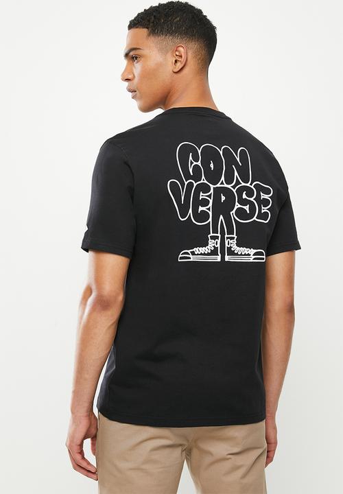 Converse - Converse cartoon chuck tee - black