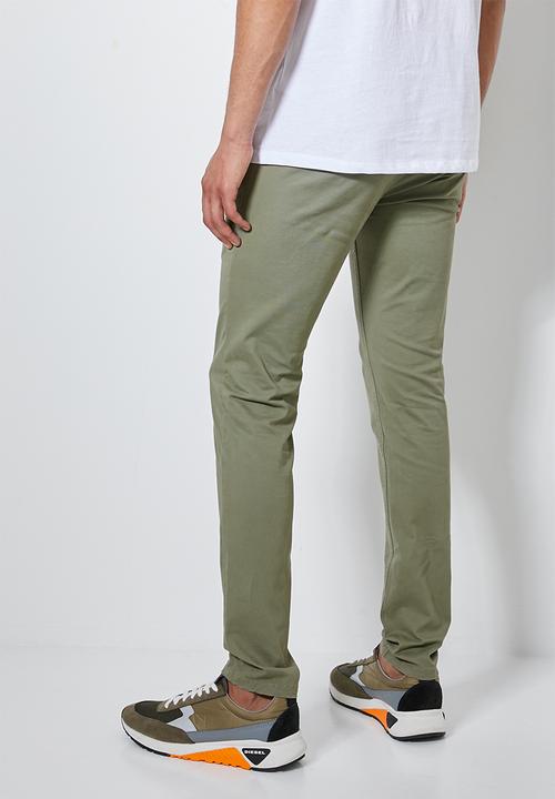 Superbalist - Marshall skinny chino - light khaki green