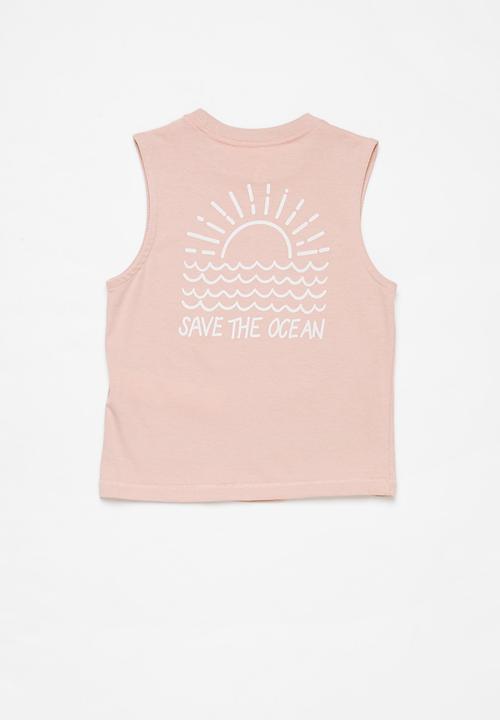 Cotton On - Otis muscle tank - pink