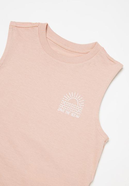 Cotton On - Otis muscle tank - pink