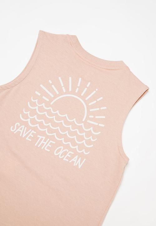 Cotton On - Otis muscle tank - pink
