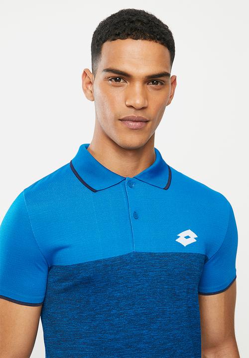lotto - Tennis tech polo - gem blue & navy