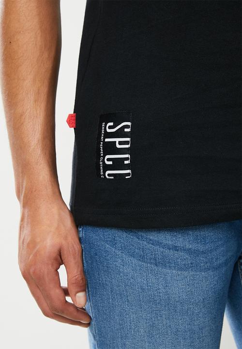 S.P.C.C - Athene premium fashion fit t-shirt - black