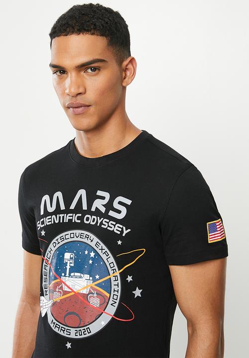 Alpha Industries - Mars tee - black