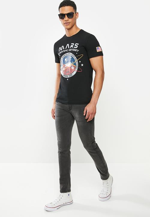 Alpha Industries - Mars tee - black