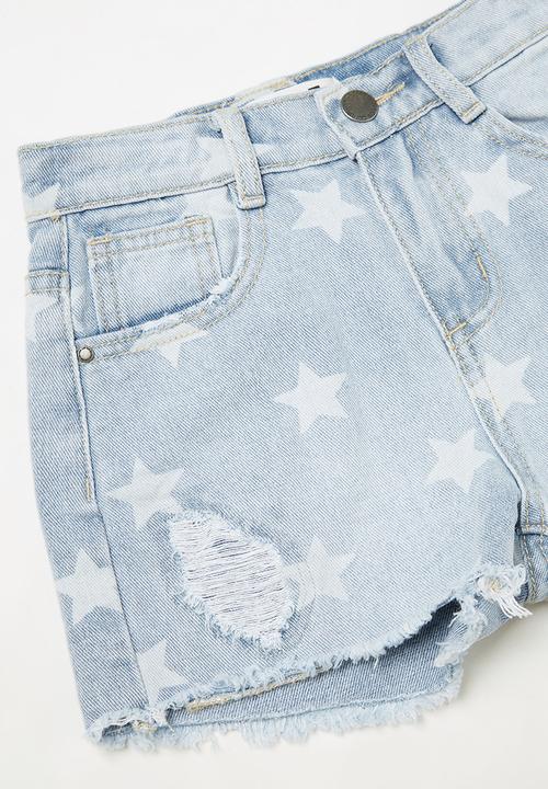 Cotton On - Sunny denim short - blue