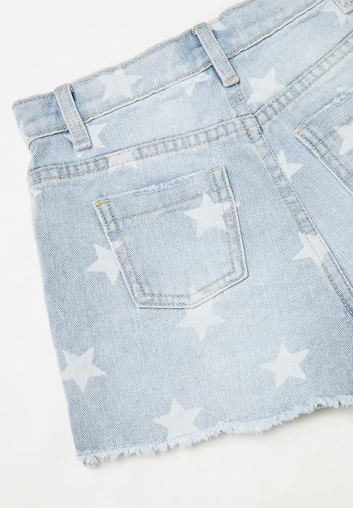 Cotton On - Sunny denim short - blue