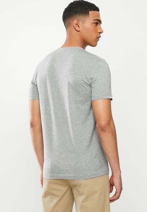 Alpha Industries - Alpha defense tee - grey melange