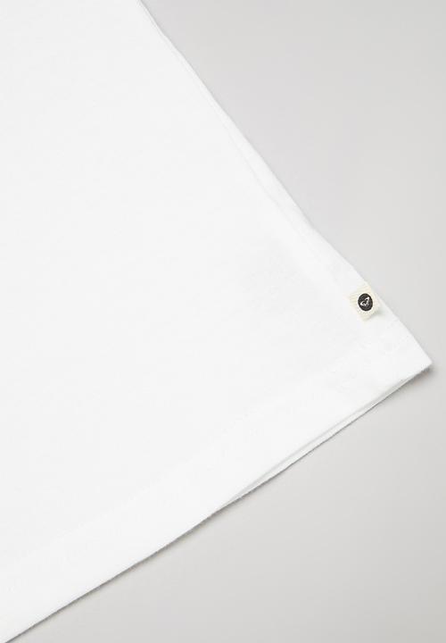 Roxy - Indian poem short sleeve top - white