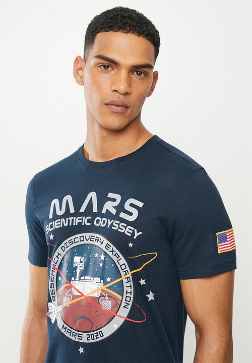 Alpha Industries - Mars tee - navy