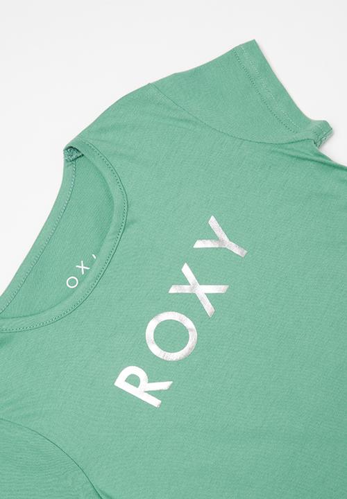Roxy - The one a short sleeve tee - green