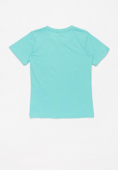 JEEP - Dallas short sleeve graphic print tee - aqua