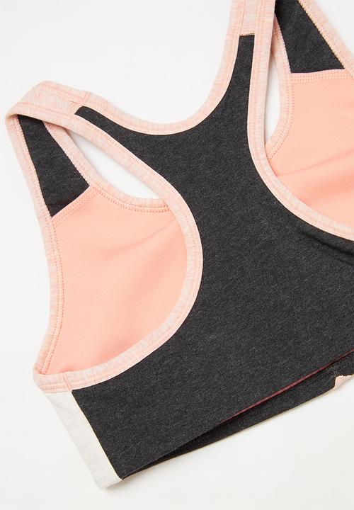Nike - Nike bra cl veneer wndr - coral & grey 