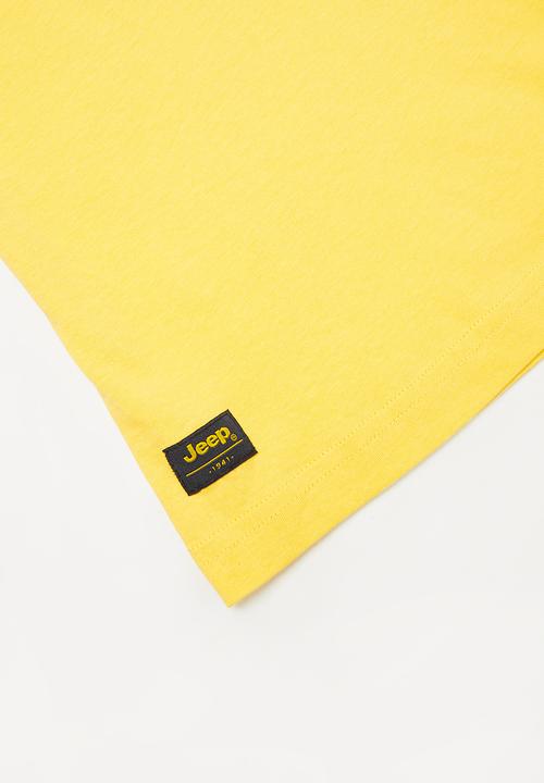 JEEP - Don boys short sleeve graphic print tee - sunshine