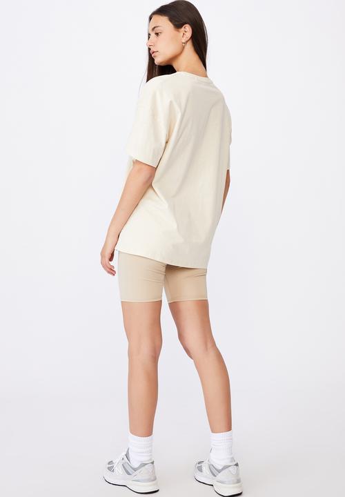 Factorie - Super relaxed graphic tee - fog