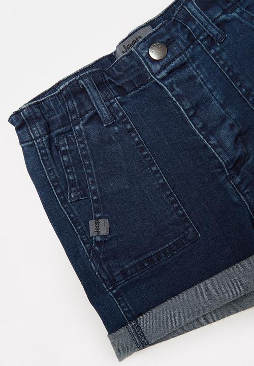JEEP - Sandy m utility shorts - medium wash