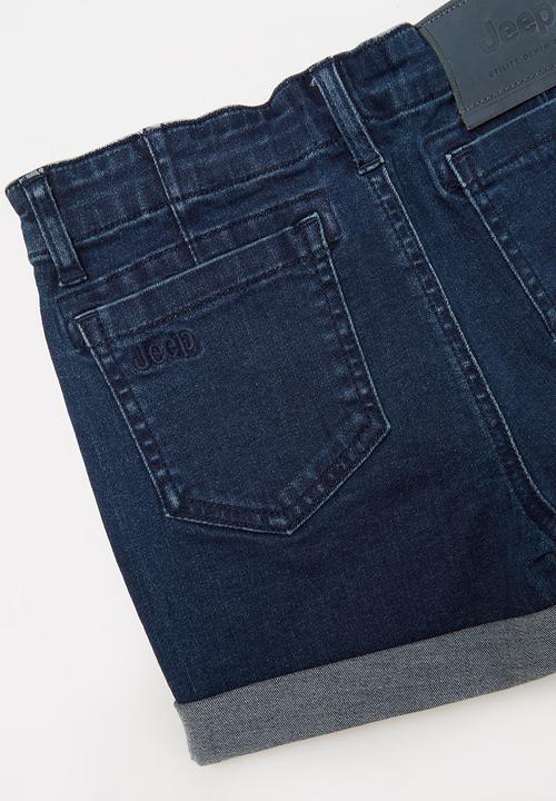 JEEP - Sandy m utility shorts - medium wash