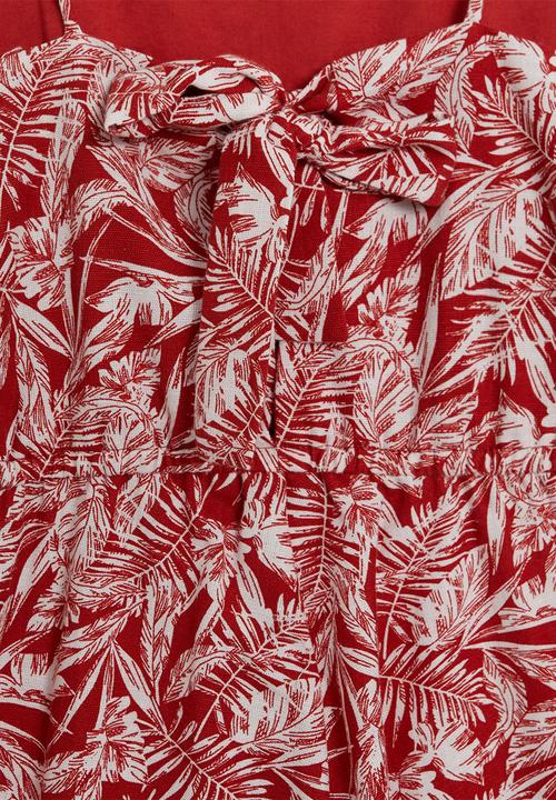 MANGO - Didi one piece suit - red & white
