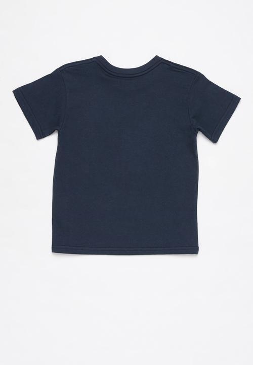 Quiksilver - Slab logo short sleeve tee - navy
