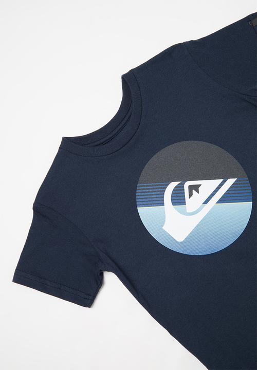 Quiksilver - Slab logo short sleeve tee - navy