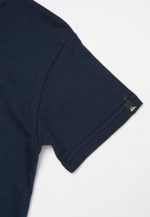 Quiksilver - Slab logo short sleeve tee - navy