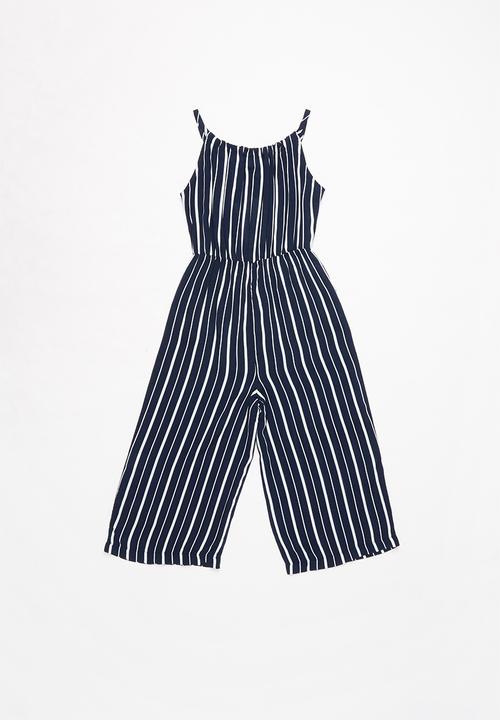 Superbalist - Girls jumpsuit - navy & white 