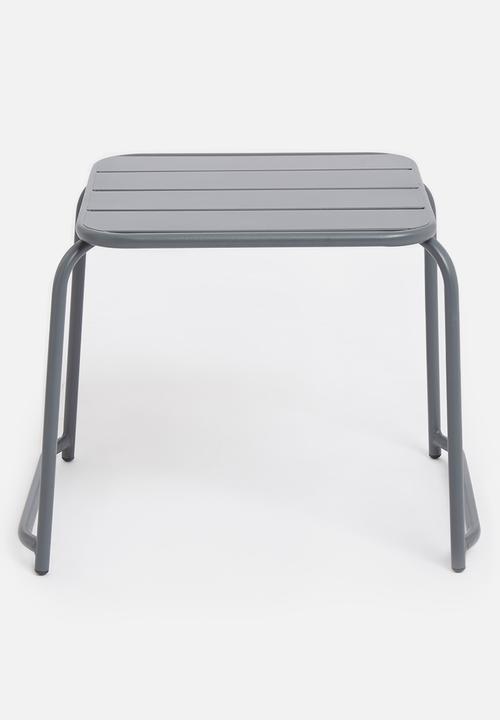 H&S - Outdoor lounging set of 3 - dark grey