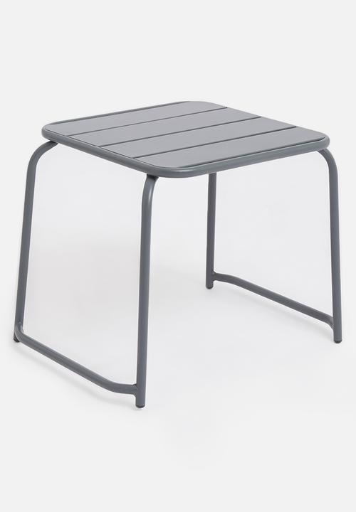 H&S - Outdoor lounging set of 3 - dark grey