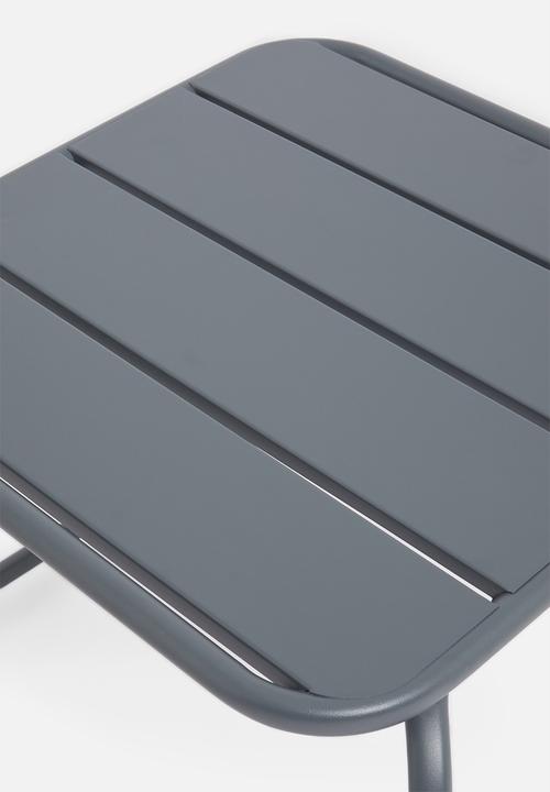 H&S - Outdoor lounging set of 3 - dark grey