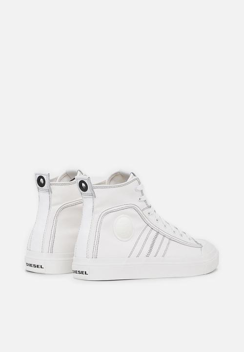 Diesel  - S-Astico Mid Lace - star white 