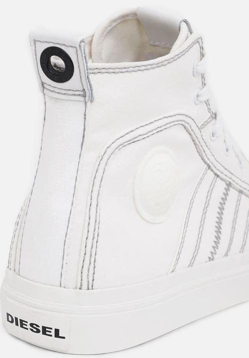 Diesel  - S-Astico Mid Lace - star white 