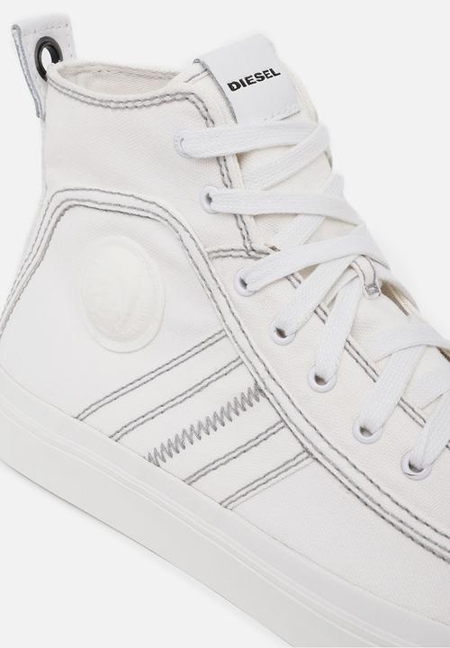 Diesel  - S-Astico Mid Lace - star white 