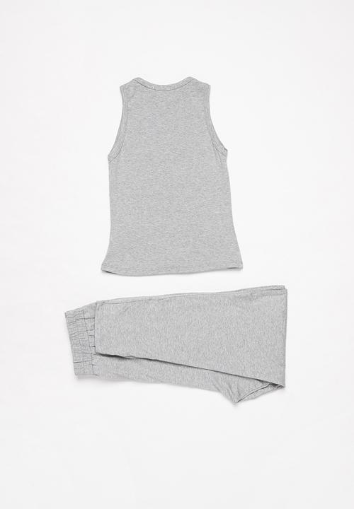 Superbalist - Vest & pants pj set - grey